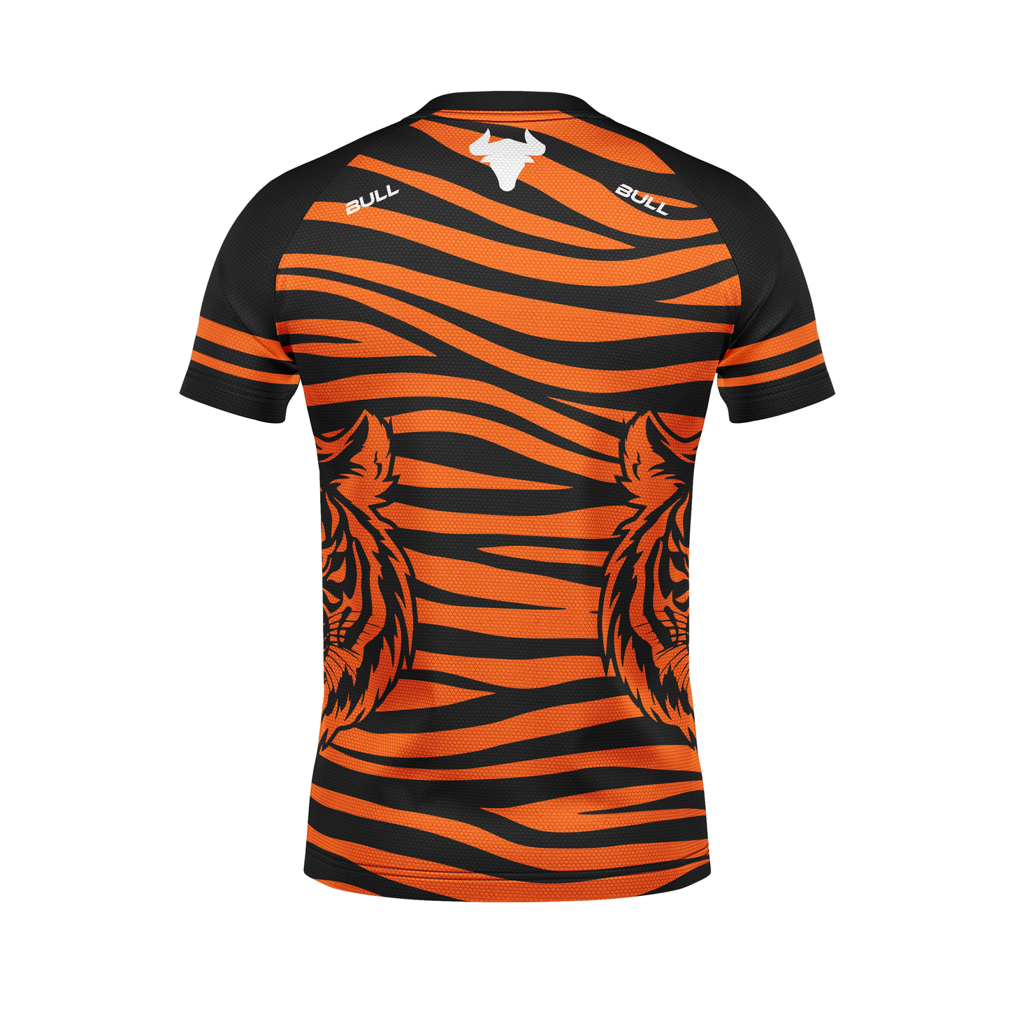 RUGBY PLAYING SHIRT ORANGE/BLACK