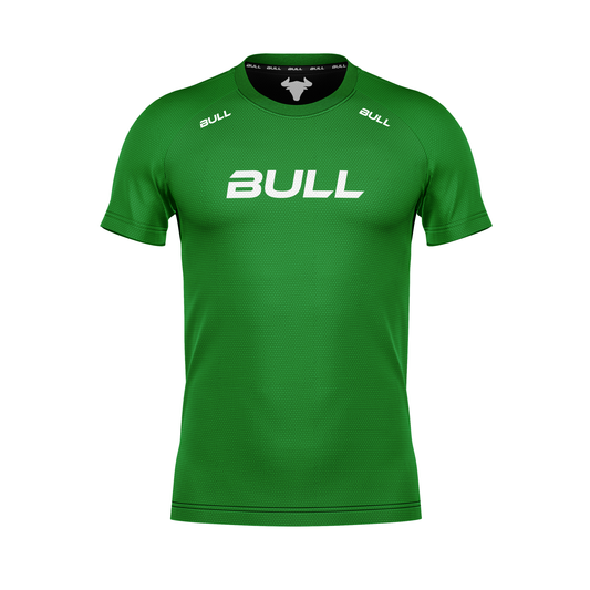 Bull t shirt Blue Green