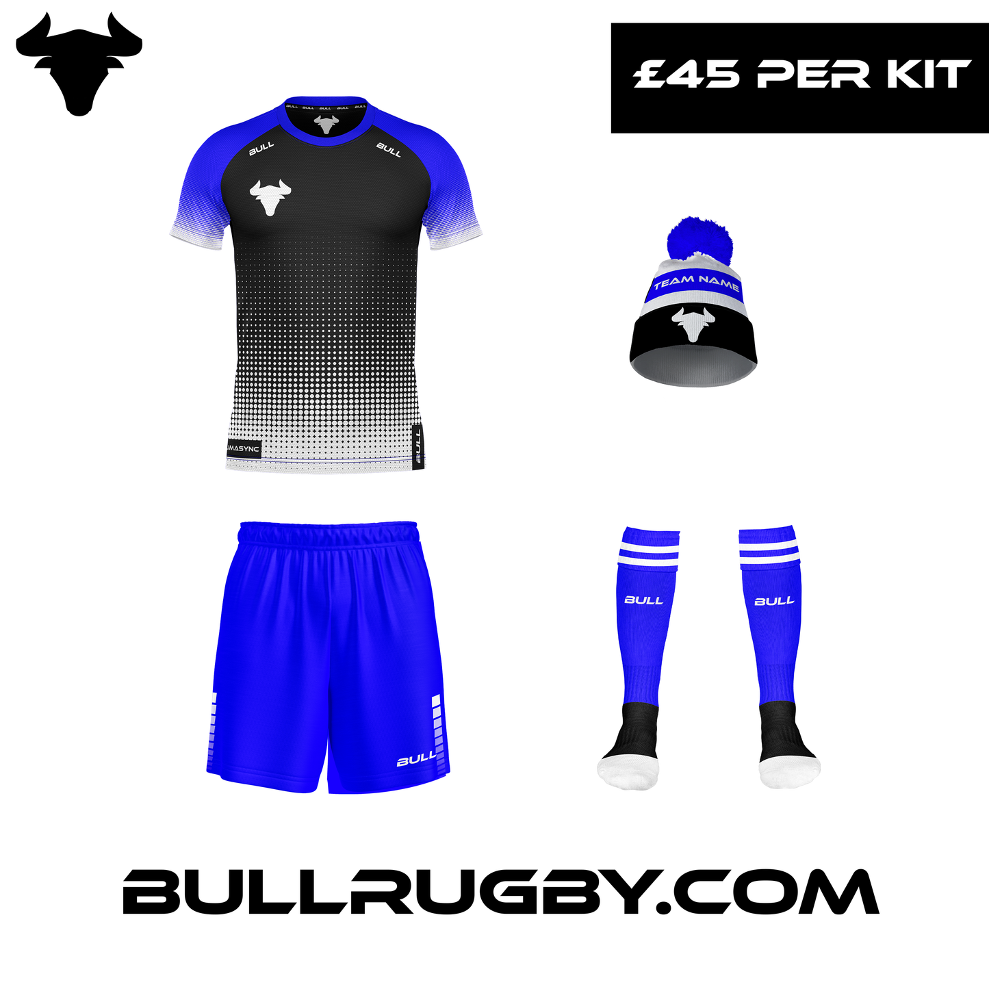 Customised Rugby Kits Defy the Odds Blue