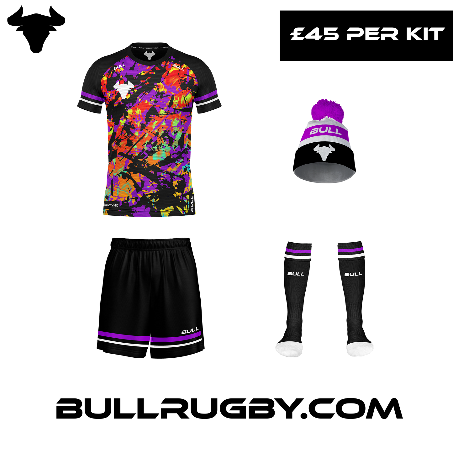 Customised Rugby Kits Heart and Soul Multi