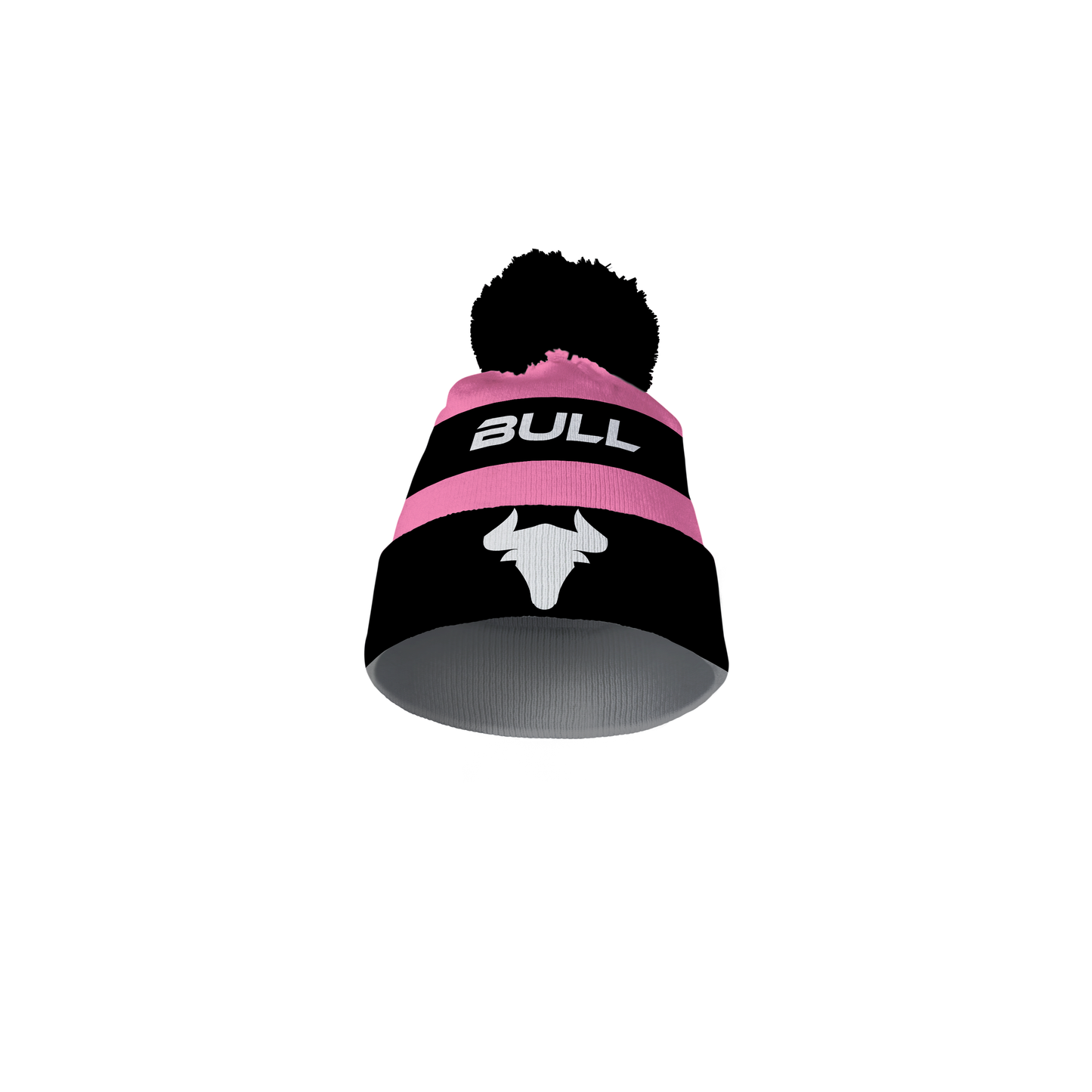 RUGBY BOBBLE PURPLE/PINK/WHITE