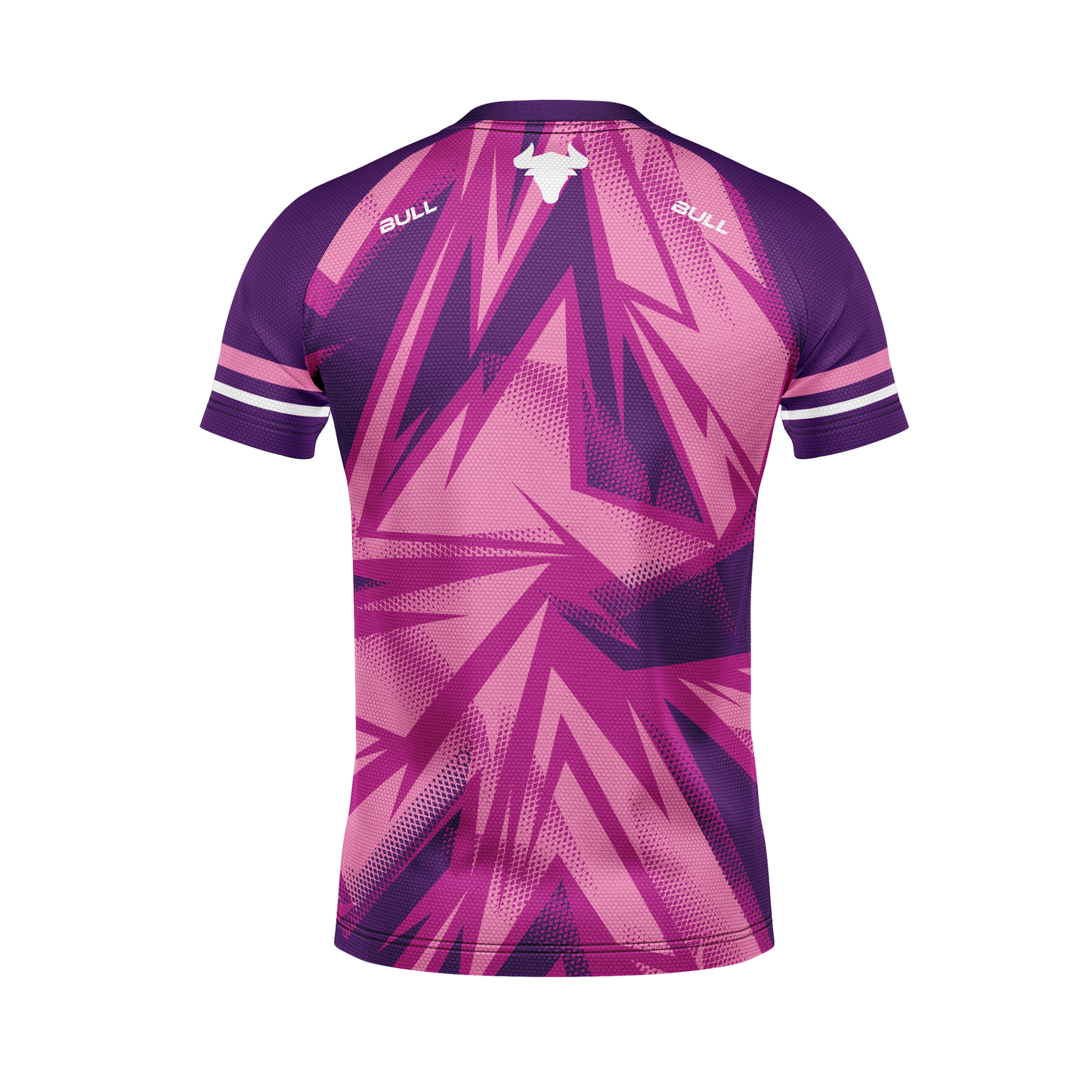 RUGBY PLAYING SHIRT PURPLE/PINK/WHITE