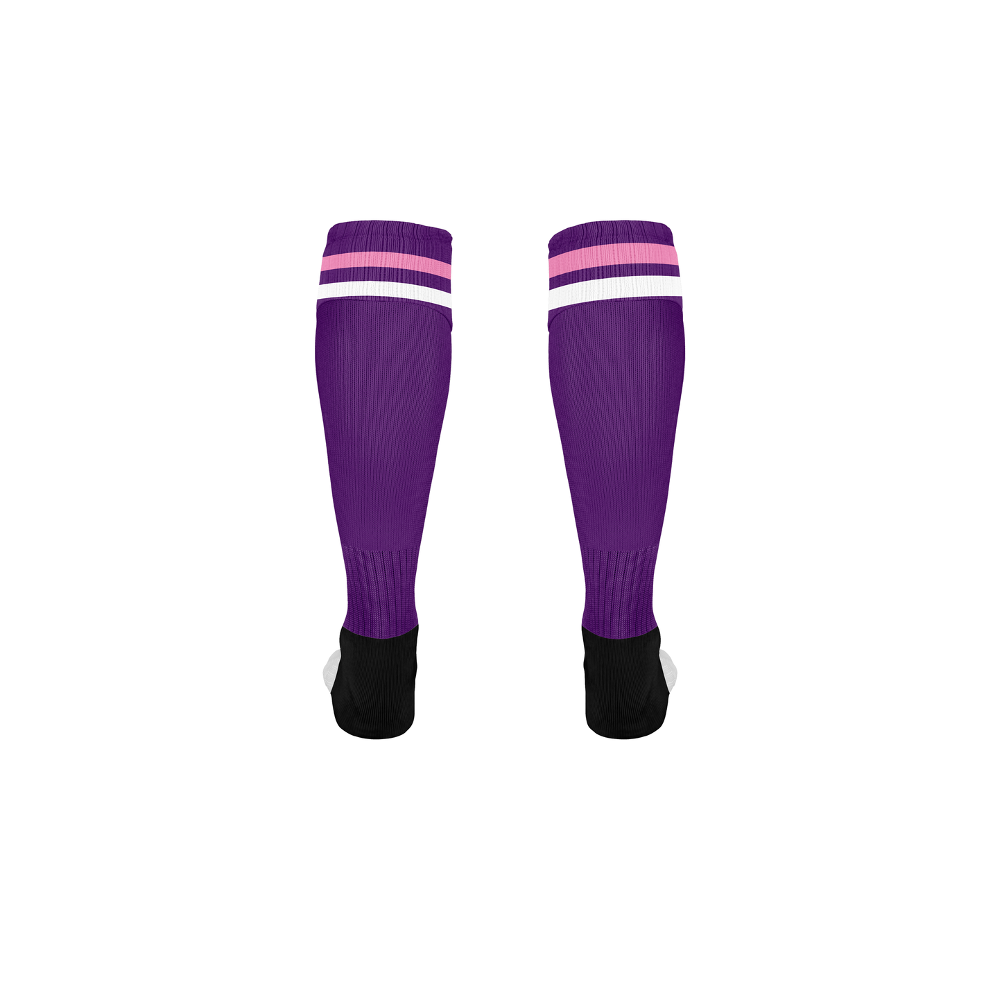 RUGBY PLAYING SOCKS PURPLE/PINK/WHITE