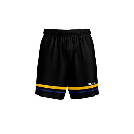 RUGBY PLAYING SHORTS GOLD/BLUE/BLACK