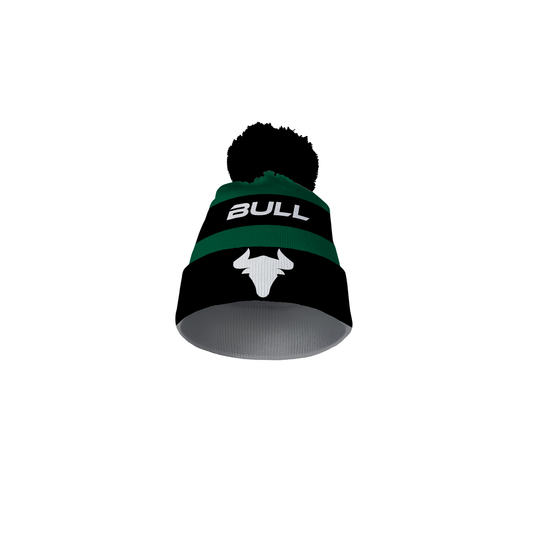 RUGBY BOBBLE DARK GREEN/WHITE