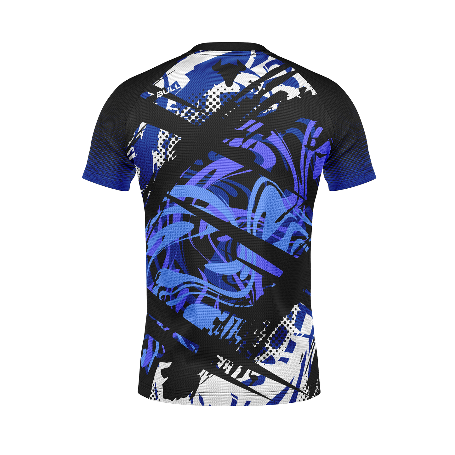 RUGBY PLAYING SHIRT BLACK/BLUE